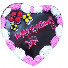 Chocolate Heart cake